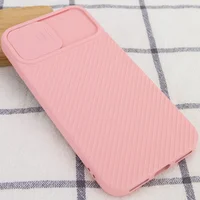 Чехол Camshield Square TPU со шторкой для камеры для Apple iPhone 7 / 8 / SE (2020) (4.7") Rose Gold