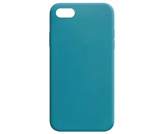 Силиконовый чехол Candy для Apple iPhone 7 / 8 / SE (2020) (4.7") Синий / Powder Blue