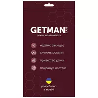 TPU чехол GETMAN Ease logo усиленные углы для Apple iPhone 7 / 8 / SE (2020) (4.7") Серый (прозрачный)