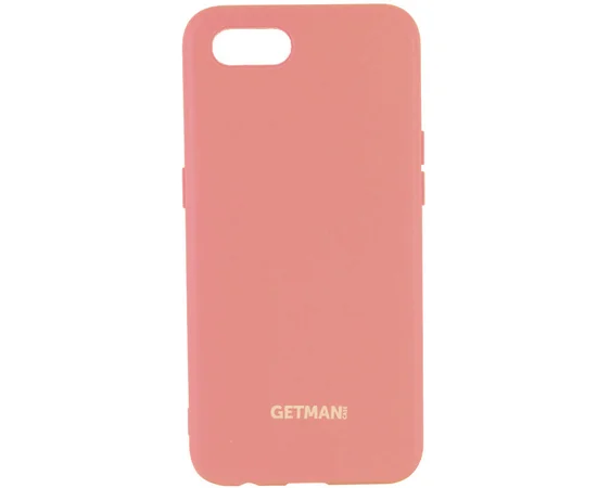 Чехол Silicone Case GETMAN for Magnet для Apple iPhone 7 / 8 / SE (2020) (4.7") Розовый / Flamingo