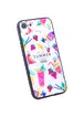TPU+Glass чехол YCT для Apple iPhone 7 / 8 (4.7")  Летние напитки