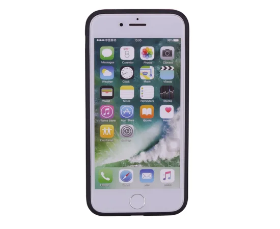 TPU чехол Secret Case Series для Apple iPhone 7 / 8 (4.7") Цветы / Черный