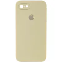 Чохол Silicone Case Square Full Camera Protective (AA) для Apple iPhone 7/8 / SE (2020) (4.7 ") Жовтий / Mellow Yellow