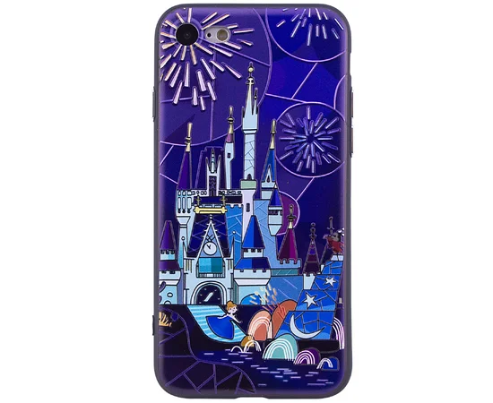 TPU+PC чехол YCT тиснение для Apple iPhone 7 / 8 (4.7") Сказочный город