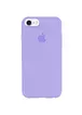Чехол Silicone case (A) (с закрытым низом) для Apple iPhone 7 / 8 (4.7") Сиреневый / Dasheen