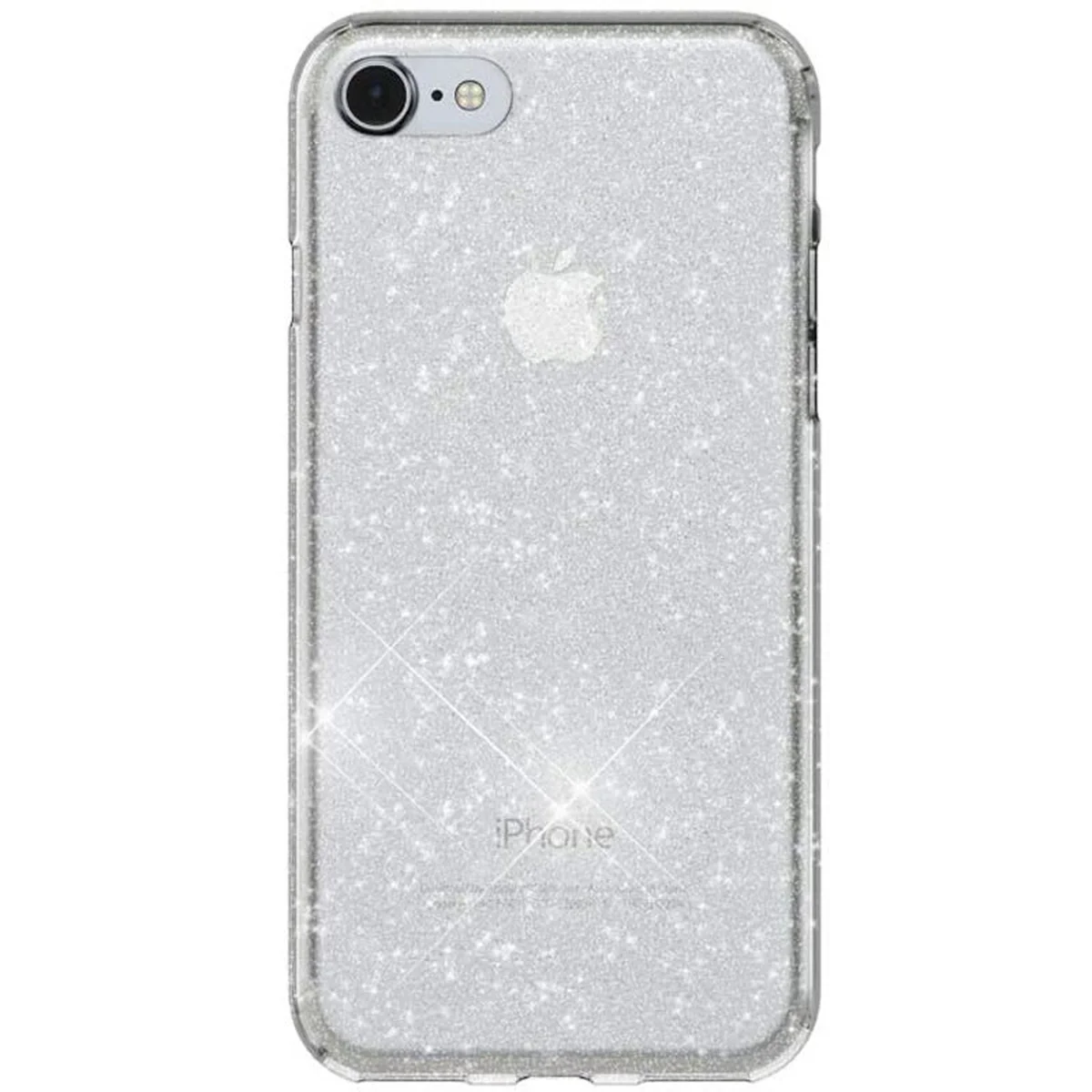 TPU чохол Sparkle (opp) для Apple iPhone 6/7/8/SE (2020) (4.7") Прозорий