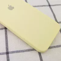 Чохол Silicone Case Square Full Camera Protective (AA) для Apple iPhone 7/8 / SE (2020) (4.7 ") Жовтий / Mellow Yellow