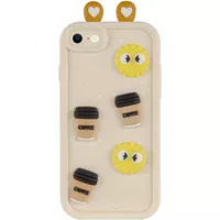Чехол TPU Toys Case with Ears для Apple iPhone 7 / 8 / SE (2020) / SE (2022) (4.7") Sand