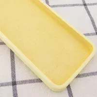 Чохол Silicone Case Square Full Camera Protective (AA) для Apple iPhone 7/8 / SE (2020) (4.7 ") Жовтий / Mellow Yellow