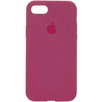Чохол Silicone Case Full Protective (AA) для Apple iPhone 7/8 / SE (2020) (4.7 ") Червоний / Rose Red
