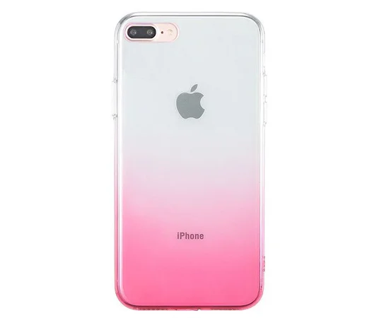 TPU + PC Ombre для Apple iPhone 7/8 (4.7 ") Рожевий