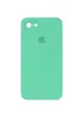 Чохол Silicone Case Square Full Camera Protective (AA) для Apple iPhone 7/8 / SE (2020) (4.7 ") Зелений / Spearmint