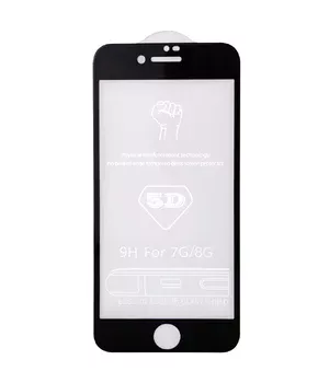 Защитное стекло 5D Hard (full glue) для Apple iPhone 7 / 8 (4.7") Черный Защитное стекло 5D Hard (full glue) для Apple iPhone 7 / 8 (4.7") Черный