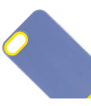 Чехол TPU+PC Bichromatic для Apple iPhone 7 / 8 / SE (2020) (4.7") Blue / Yellow