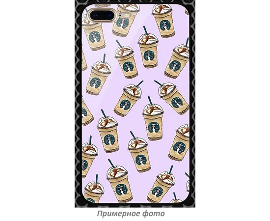 TPU+Glass чехол YCT для Apple iPhone 7 / 8 (4.7")  Летние напитки