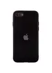 TPU+Glass чехол Matte Candy Full camera для Apple iPhone 7 / 8 / SE (2020) (4.7") Черный
