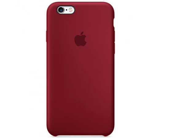 Чехол Silicone case (A) для Apple iPhone 7 / 8 (4.7") Бордовый / Maroon