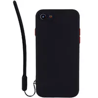 Чохол TPU Square Full Camera для Apple iPhone 7/8 / SE (2020) (4.7 ") Чорний