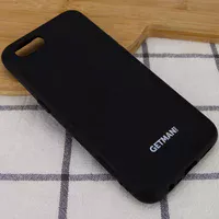 Чохол Silicone Case GETMAN for Magnet для Apple iPhone 7/8 / SE (2020) (4.7 ") Чорний / Black