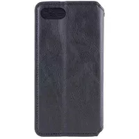 Кожаный чехол-книжка GETMAN Cubic (PU) для Apple iPhone 7 / 8 / SE (2020) (4.7") Черный