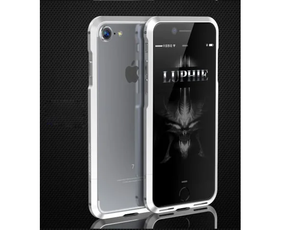 Алюминиевый бампер Luphie Blade Sword для Apple iPhone 7 / 8 (4.7") ( one color) Серебряный