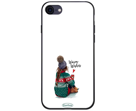 TPU + PC чохол ForFun для Apple iPhone 7/8 (4.7 ") Warm Wishes