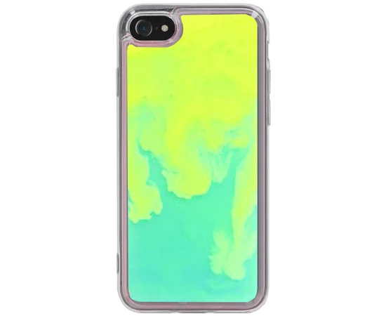 Неоновый чехол Neon Sand glow in the dark для Apple iPhone 7 / 8 (4.7") Зеленый