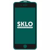 Захисне скло SKLO 5D (full glue) (тех.пак) для Apple iPhone 7/8 / SE (2020) (4.7 ") Чорний