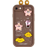 Чехол TPU Toys Case with Ears для Apple iPhone 7 / 8 / SE (2020) / SE (2022) (4.7") Brown