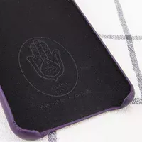 Шкіряний чохол AHIMSA PU Leather Case Logo (A) для Apple iPhone 7/8 / SE (2020) (4.7 ") Фіолетовий