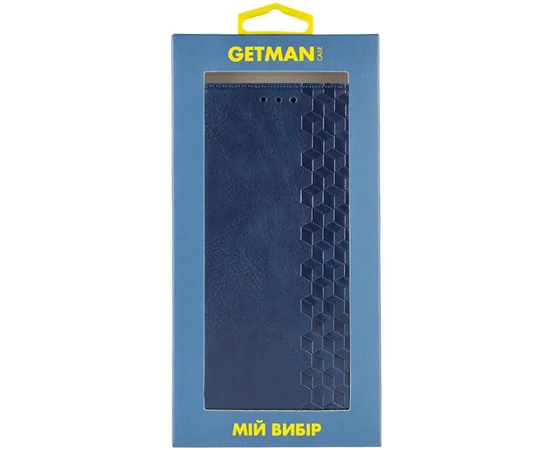 Шкіряний чохол-книжка GETMAN Cubic (PU) для Apple iPhone 7/8/SE (2020) (4.7") Синій
