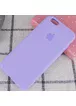 Чехол Silicone case (A) (с закрытым низом) для Apple iPhone 7 / 8 (4.7") Сиреневый / Dasheen