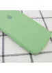 Чохол Silicone Case Square Full Camera Protective (AA) для Apple iPhone 7/8 / SE (2020) (4.7 ") М'ятний / Mint