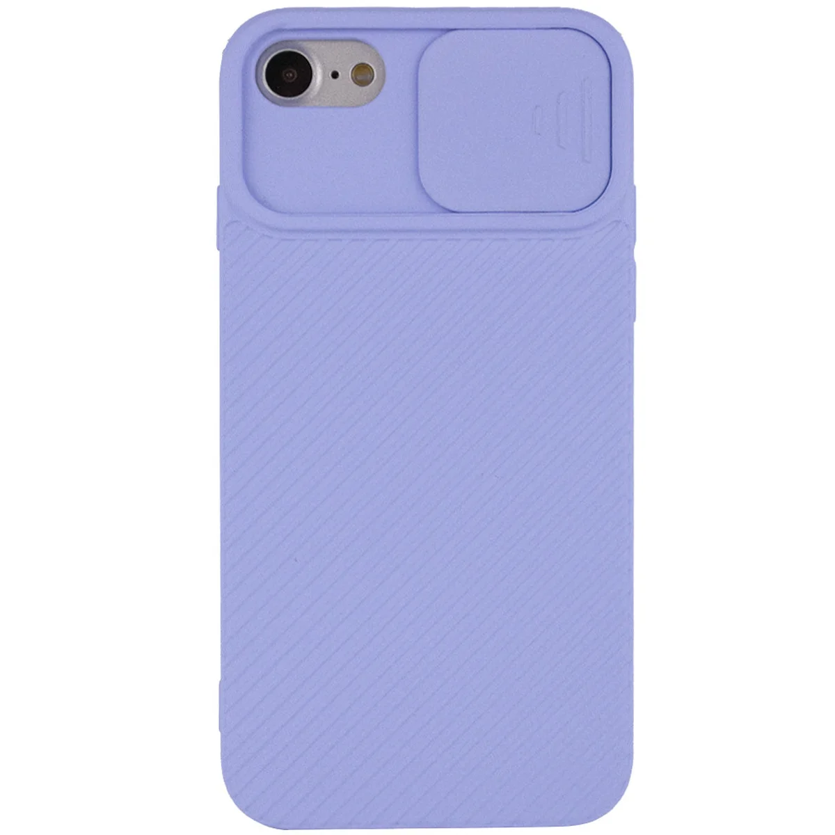 Чехол Camshield Square TPU со шторкой для камеры для Apple iPhone 7 / 8 / SE (2020) (4.7") Голубой