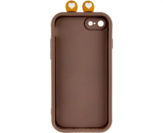 Чехол TPU Toys Case with Ears для Apple iPhone 7 / 8 / SE (2020) / SE (2022) (4.7") Brown