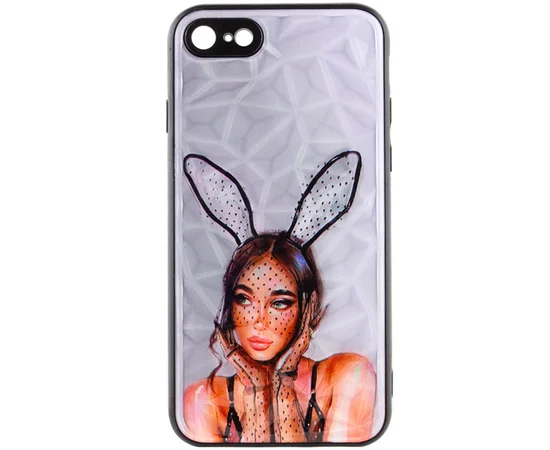 TPU+PC чохол Prisma Ladies для Apple iPhone 7 / 8 / SE (2020) (4.7") Rabbit