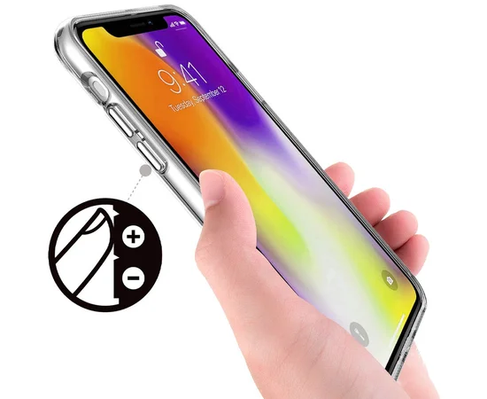 Чехол TPU Space Case transparent для Apple iPhone 7 / 8 / SE (2020) (4.7") Прозрачный