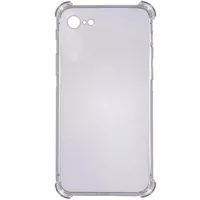 TPU чехол GETMAN Ease logo усиленные углы для Apple iPhone 7 / 8 / SE (2020) (4.7") Серый (прозрачный)