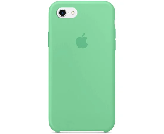 Чохол Silicone case (A) для Apple iPhone 7/8 (4.7 ") Зелений / Spearmint