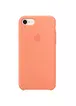 Чохол Silicone case (AAA) для Apple iPhone 7/8 (4.7 ") Персиковий / Peach