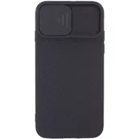 Чохол Camshield Square TPU зі шторкою для камери для Apple iPhone 7/8 / SE (2020) (4.7 ") Чорний