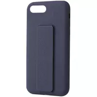 Чохол Silicone Case Hand Holder для Apple iPhone 7/8 / SE (2020) (4.7 ") Темно-синій / Midnight blue
