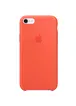 Чехол Silicone case (A) для Apple iPhone 7 / 8 (4.7") Оранжевый / Nectraine