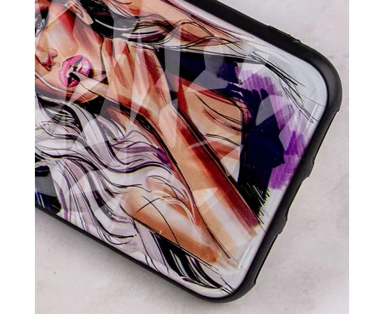 TPU+PC чохол Prisma Ladies для Apple iPhone 7 / 8 / SE (2020) (4.7") Purple