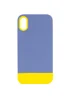 Чохол TPU+PC Bichromatic для Apple iPhone X / XS (5.8") Blue / Yellow