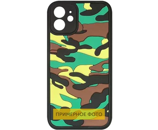 Чехол TPU+PC Army Collection для Apple iPhone X / XS (5.8") Зеленый
