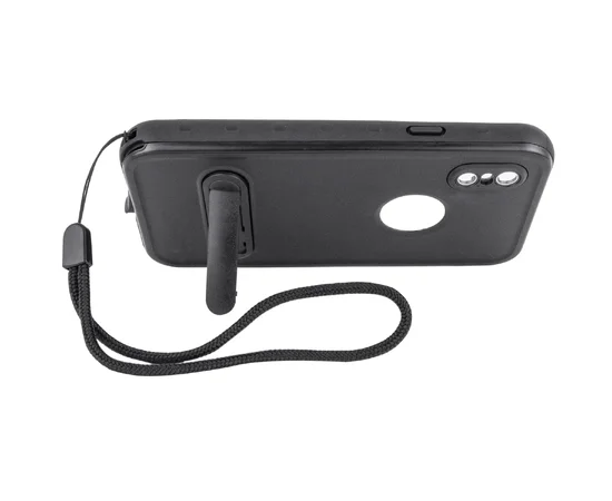 Водонепроницаемый чехол Shellbox с подставкой для Apple iPhone X / XS (5.8") Черный