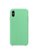 Силиконовый чехол Soft cover для Apple iPhone X / XS (5.8") Зеленый / Spearmint
