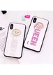 TPU+Glass чехол TYBOMB Queen для Apple iPhone X / XS (5.8") pink