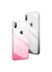 TPU+PC Ombre для Apple iPhone X / XS (5.8") Розовый